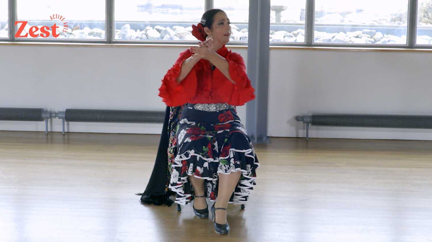 SF15: Learn Flamenco 6: Clapping  with Foot Movements