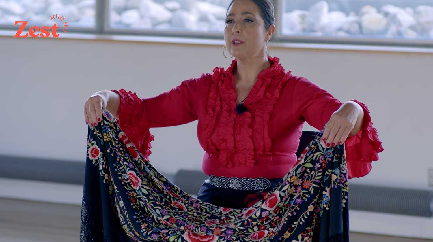 SF22: Learn Flamenco 13: Shawls